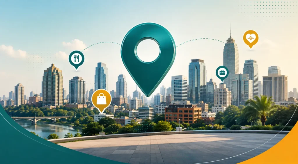 City business directory showcasing local businesses and services